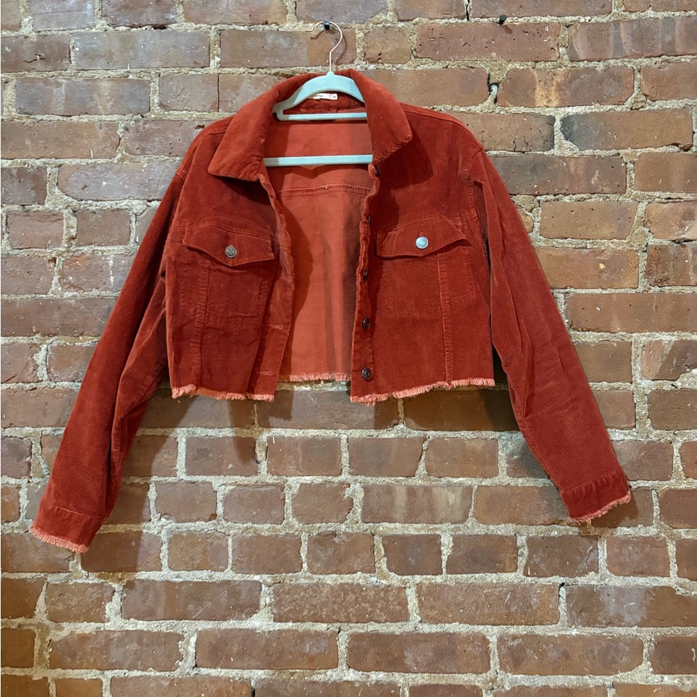 Andrea Jacket in Rust - TULAROSA